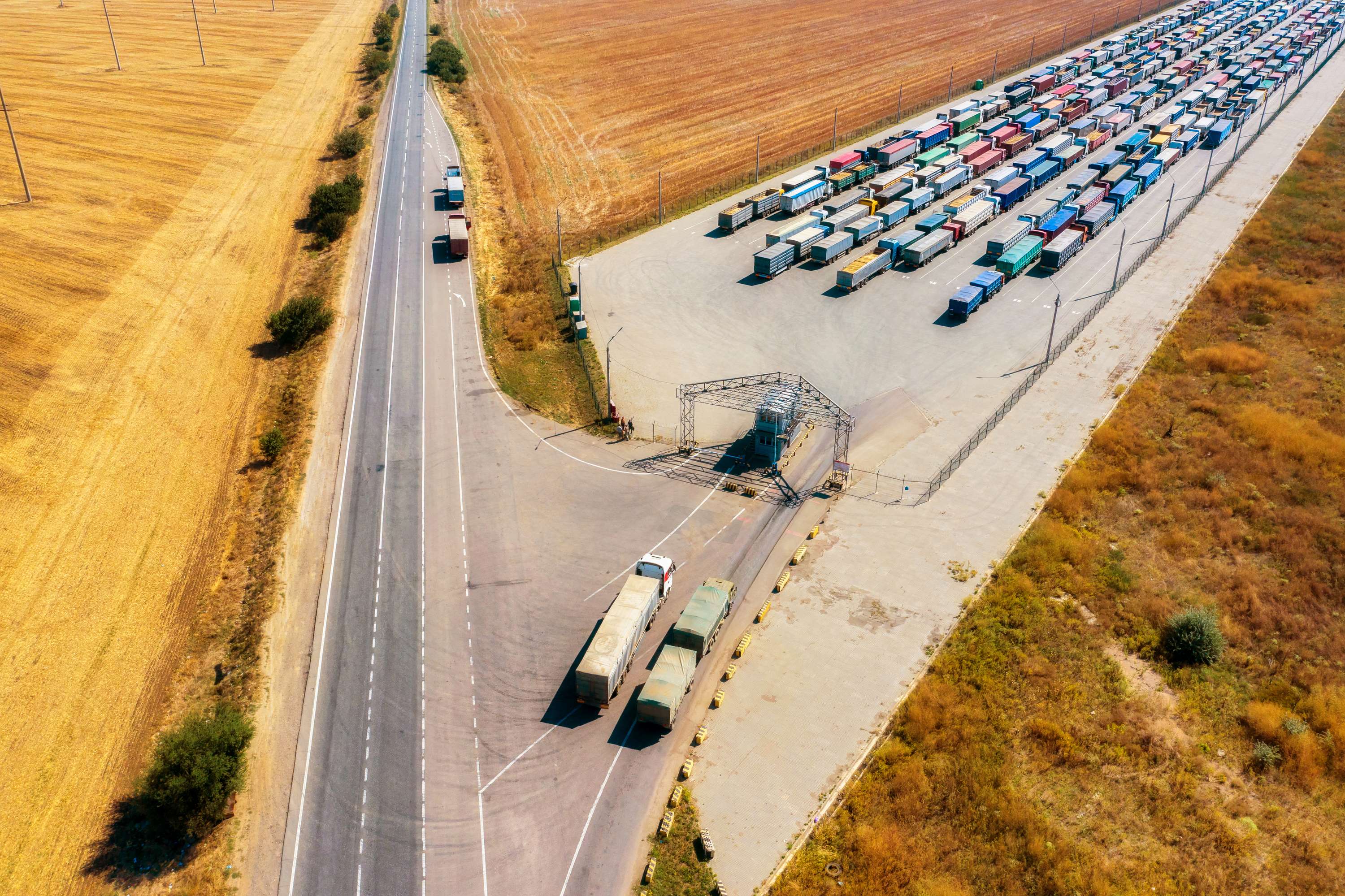 Lkw in der Ukraine