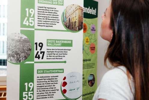 Ausstellung zu 120 Jahre Bauernbund