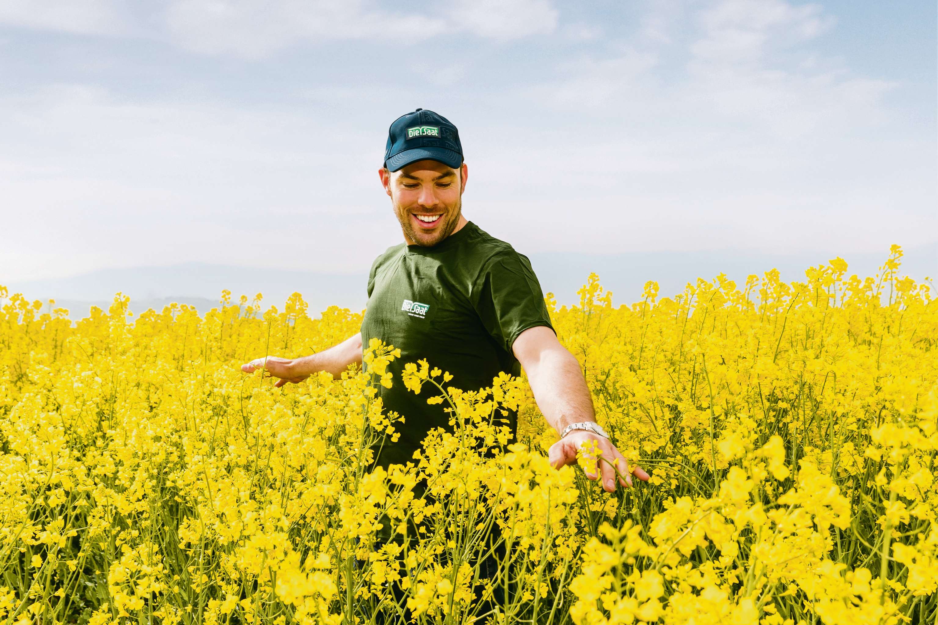 Zufriedene Rapsanbauer