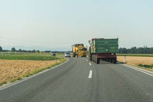 Landmaschinen im Strassenverkehr
