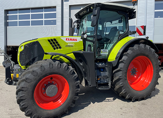 Bild 0 von Anzeige: Mietrückläufer CLAAS ARION 660 CMATIC