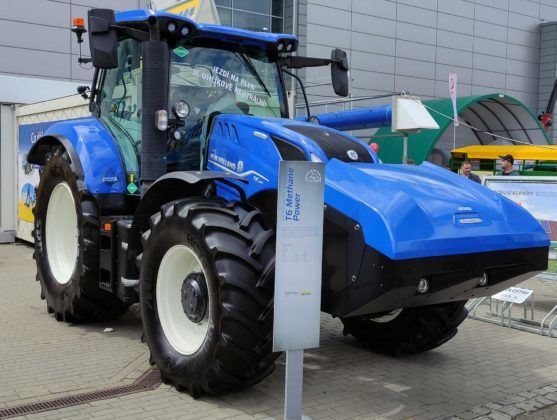 Methan als Treibstoff bei New Holland
