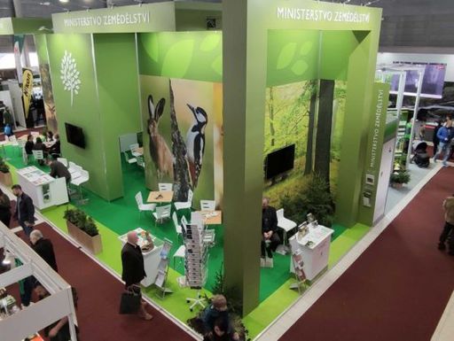 Infostand des tschechischen Landwirtschaftsministeriums