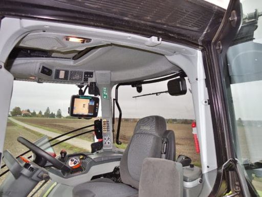 Blick in die Kabine