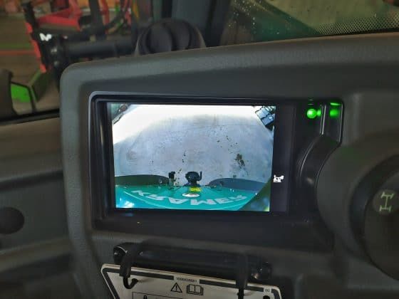 Sehr gute integrierte Rückfahrkamera