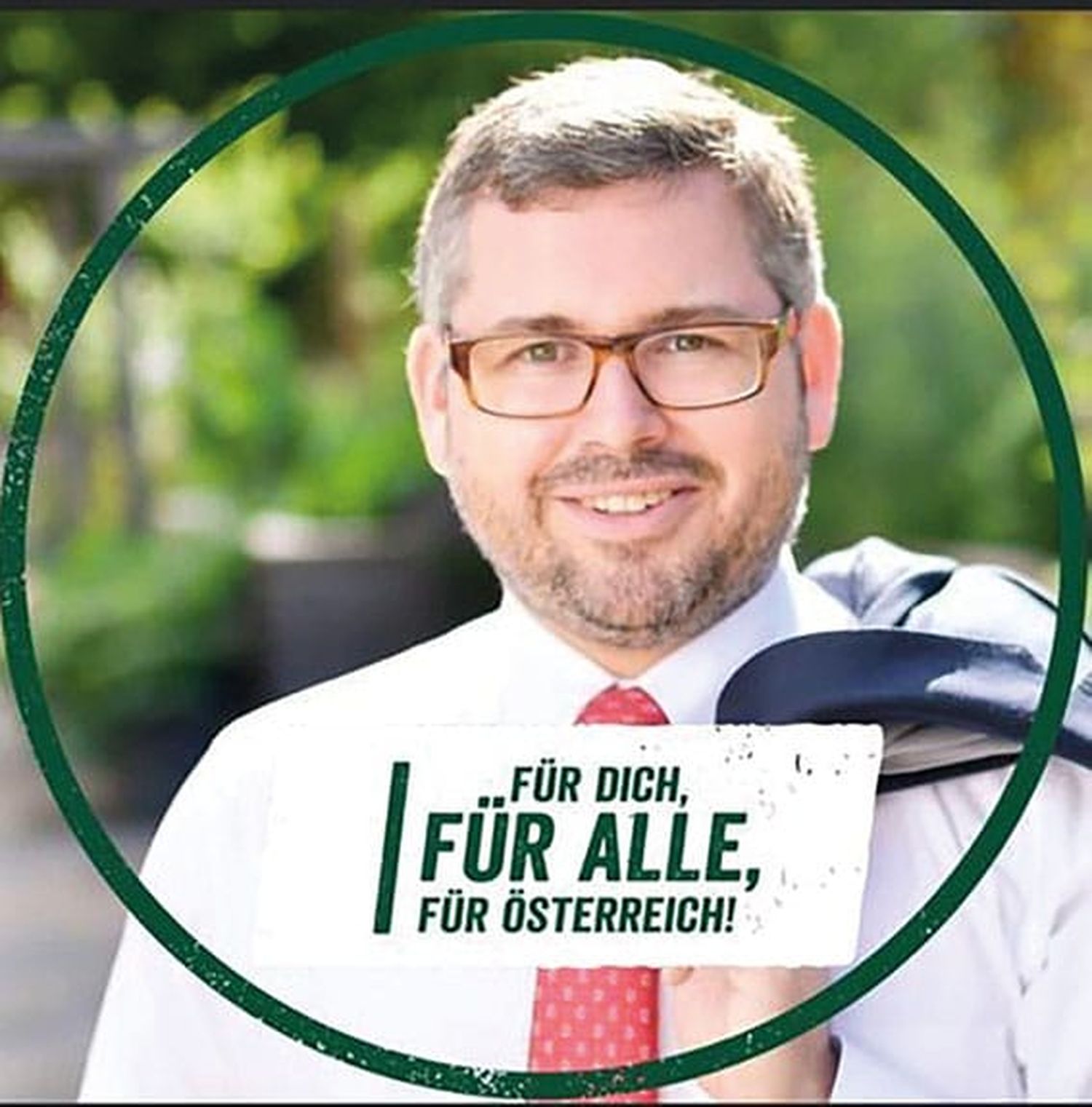 Prominenter Unterstützer: Auch Finanzlandesrat Ludwig Schleritzko verwendet den Facebook-Bildrahmen.
