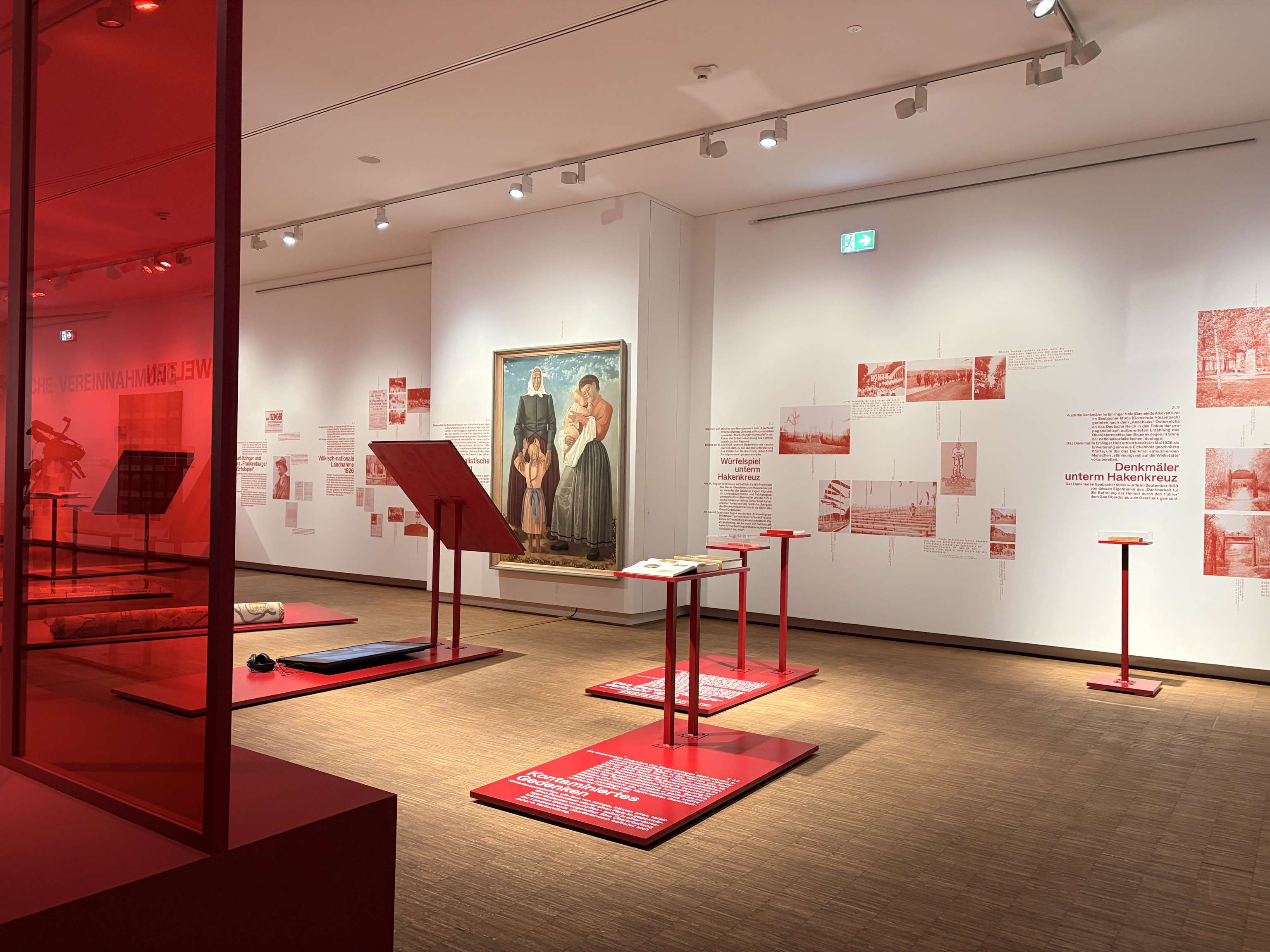 Austellung zum Thema Bauernkrieg 1626 im Schlossmuseum Linz.