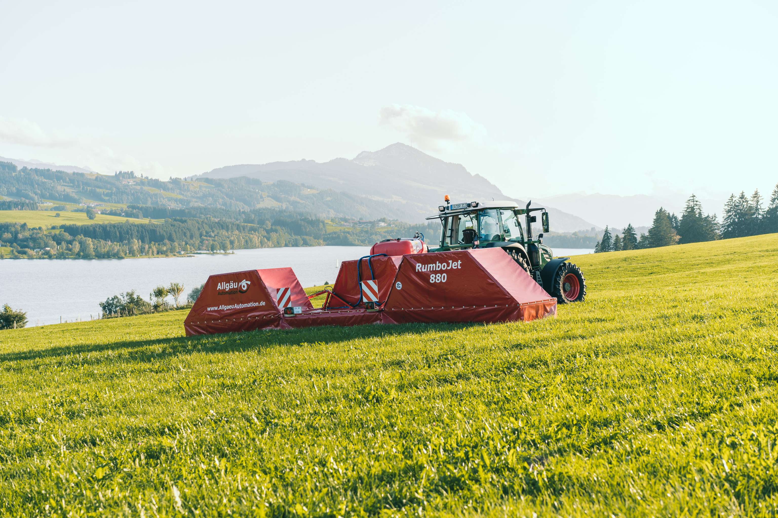 Maschine zur Ampferbekämpfung im Grünland