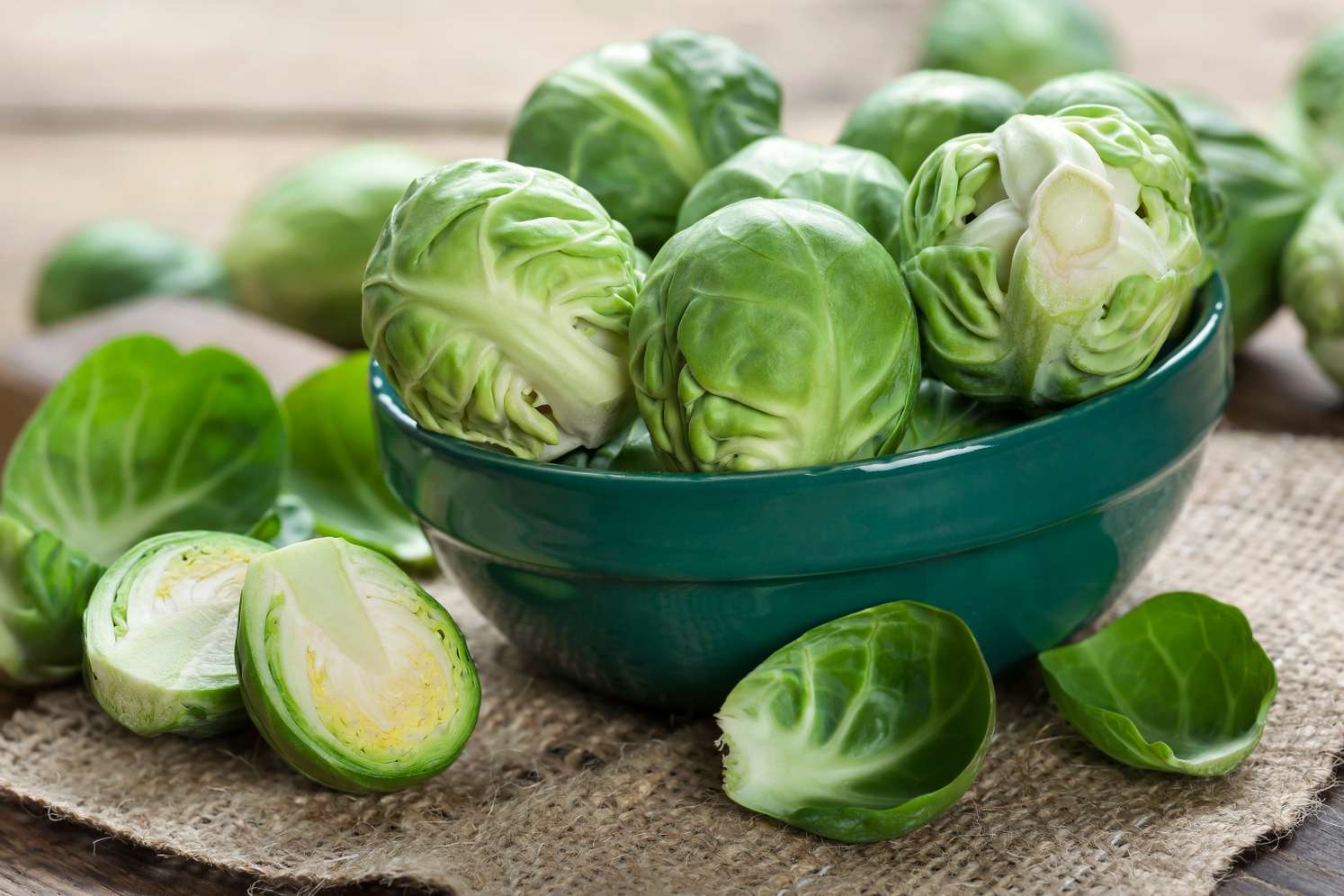 Rosenkohl in einer Schüssel