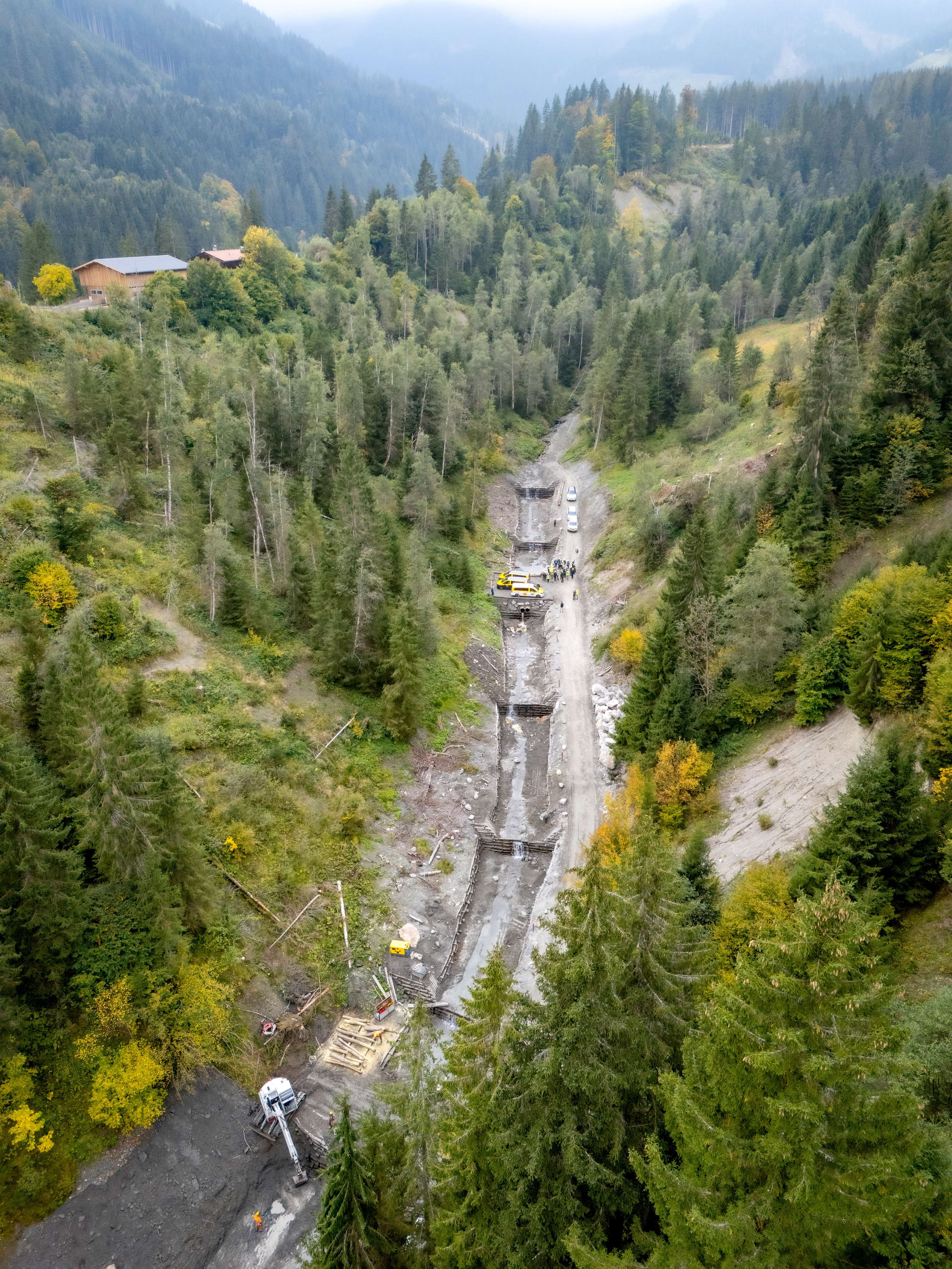 Holzsperren im Holzergraben