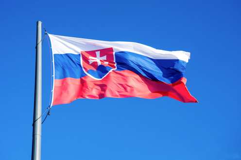 Flagge Slowakei