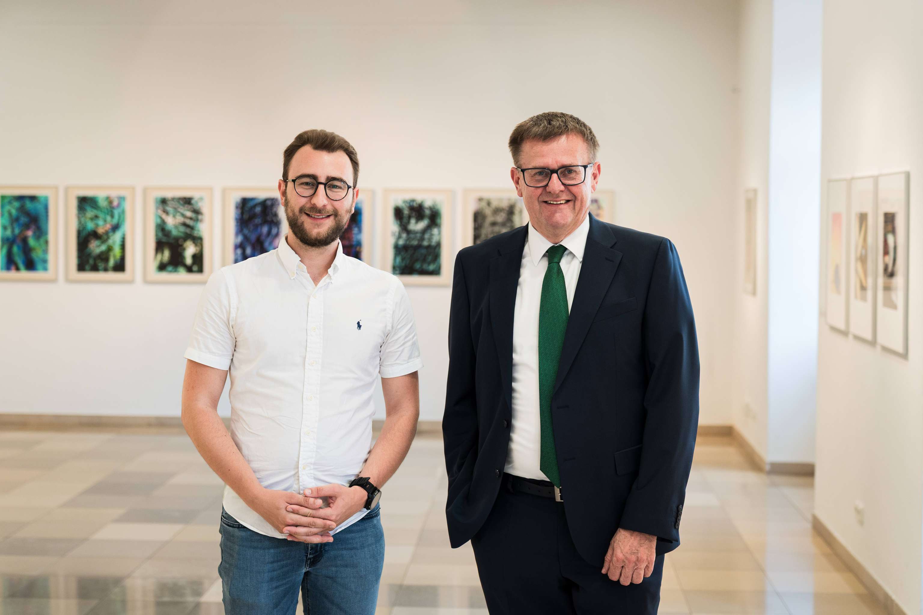 Christoph Eschner (l.) und Josef Fraundorfer