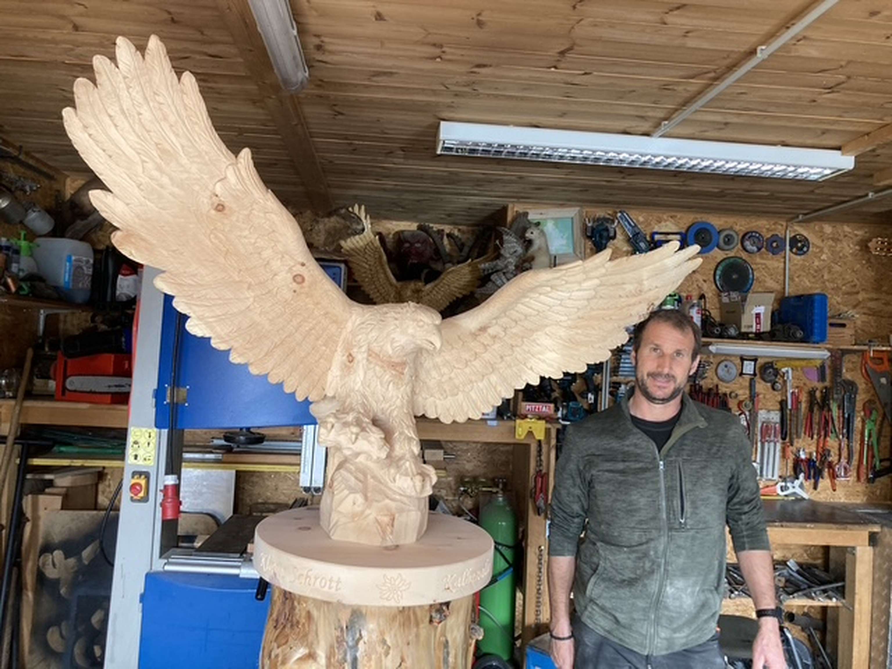 Adler Schnitzerei Klaus Schrott
