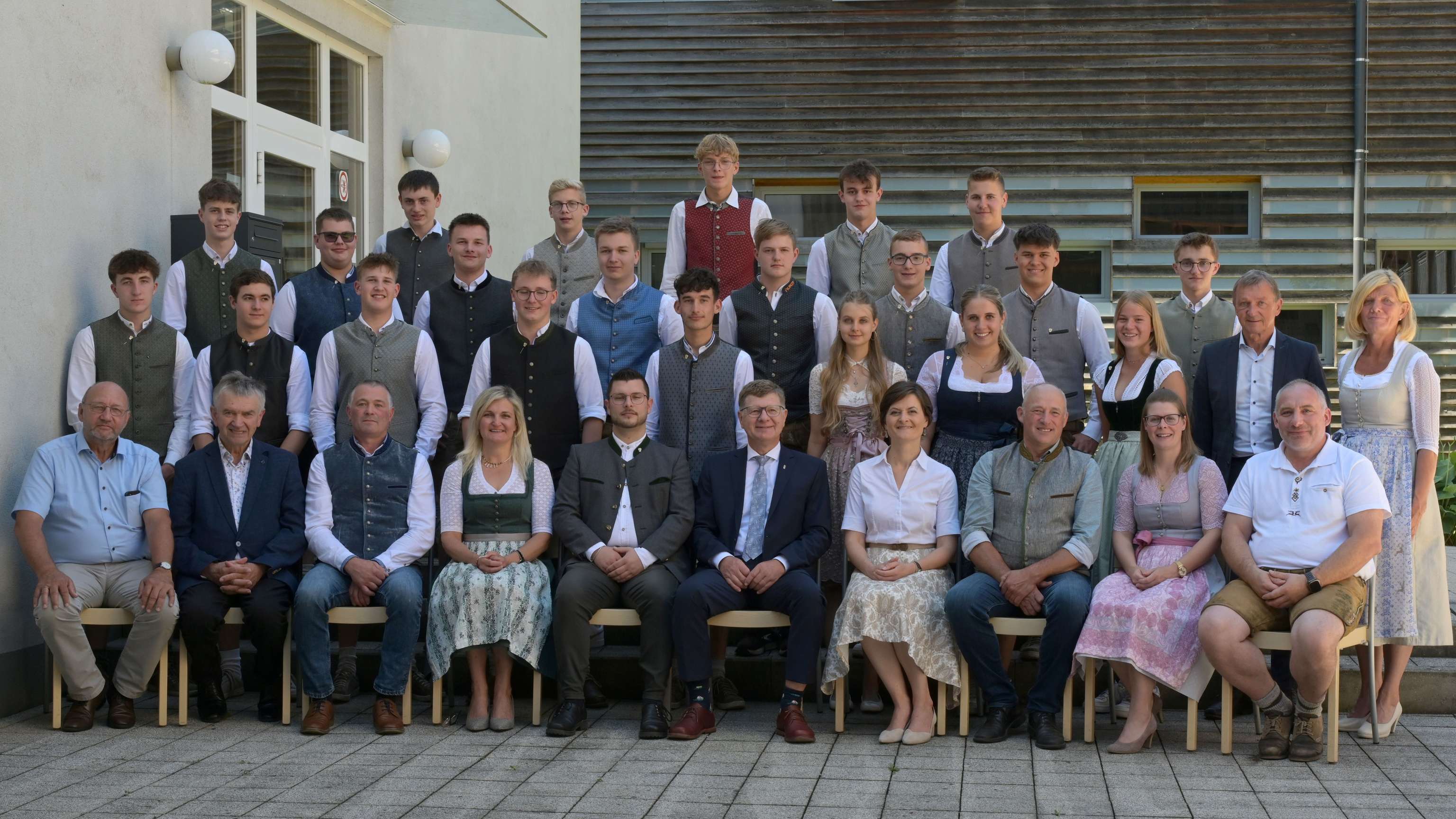 Abschlussklasse 3b der LWBFS Otterbach
