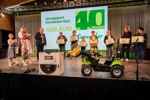 Sieger des Gewinnspiels "40 Jahre Eiermacher GmbH"