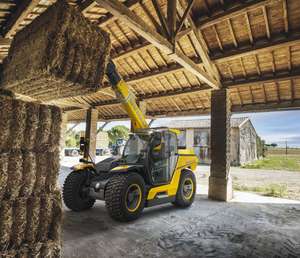 Teleskoplader im Einsatz