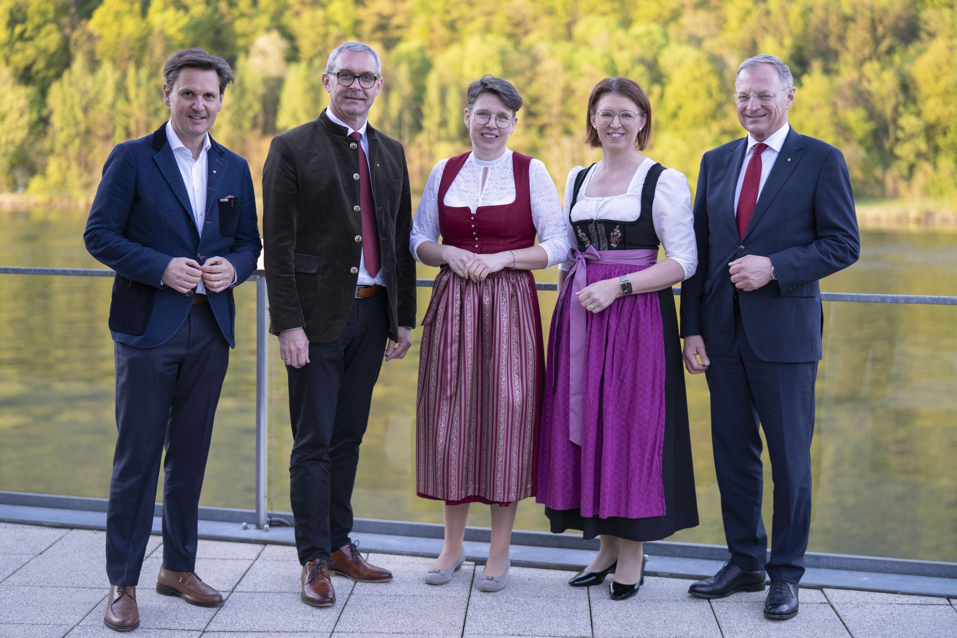 Ehrengäste bei der Feier