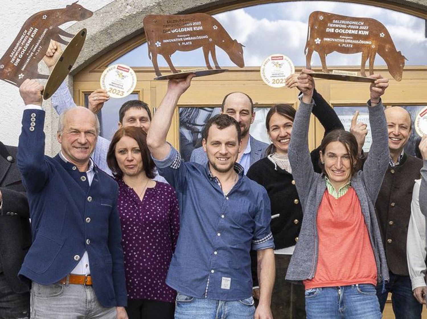 Gleich drei Mal wurde die “Goldene Kuh” verliehen.