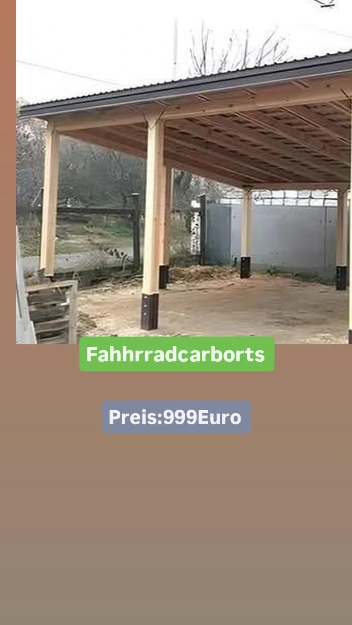 Bild von Anzeige: Carports und Fahrradports mit ständer Holzbaukonstruktionen -Tischlerei 