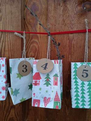 Adventkalender Säckchen
