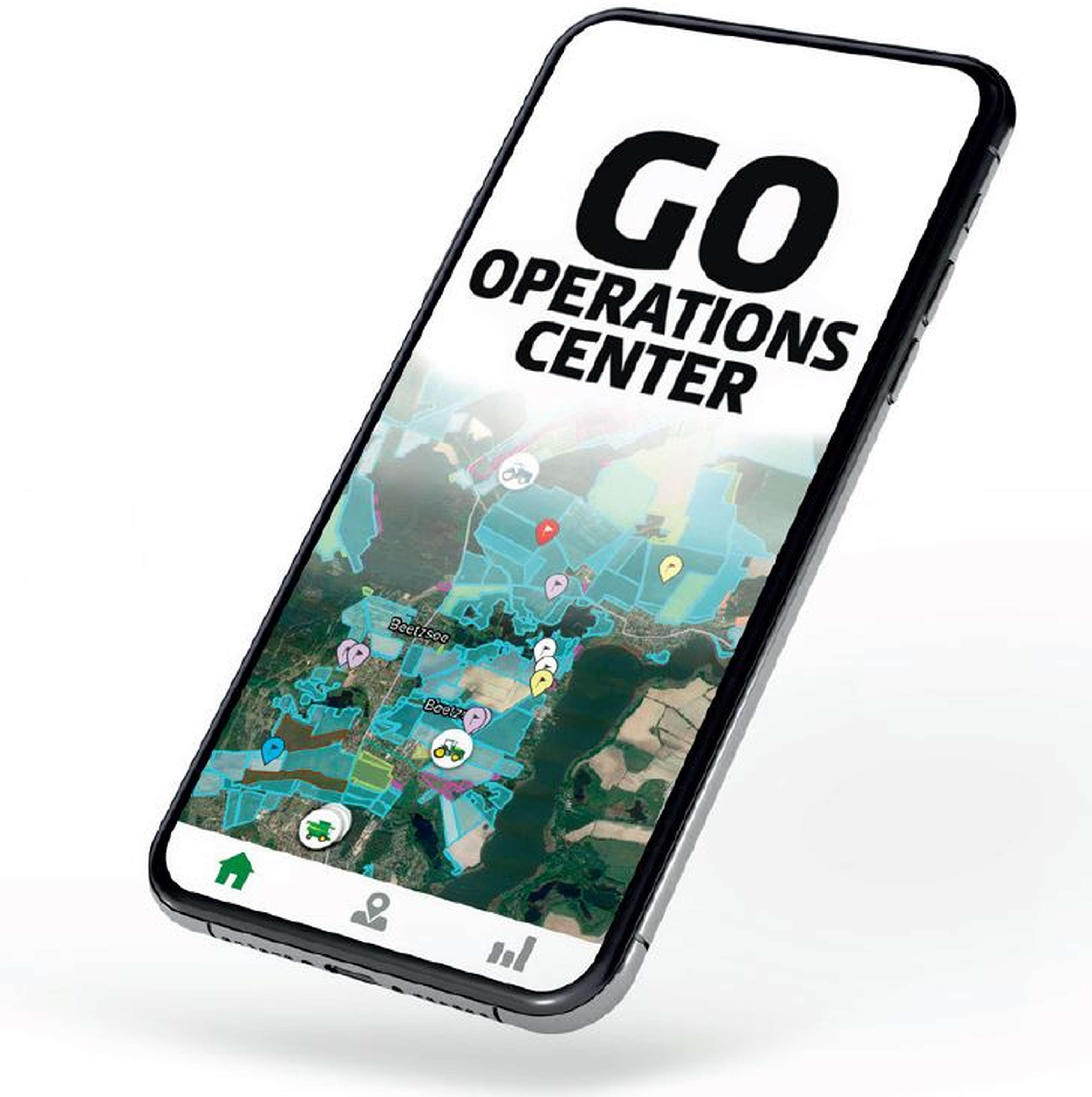 Per Smartphone
auf das digitale
Feldbuch zugreifen.