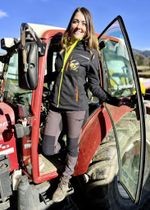 Melanie Haas ist auch Farmfluencerin.