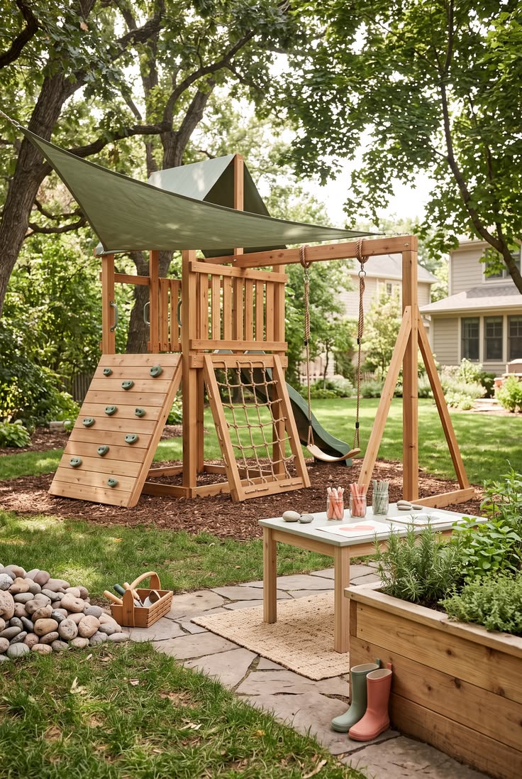 Bild von Anzeige: Spielhäuser -Spielplatz- Spielgerätebau Zimmerei -Dachdeckerei -Spenglerei