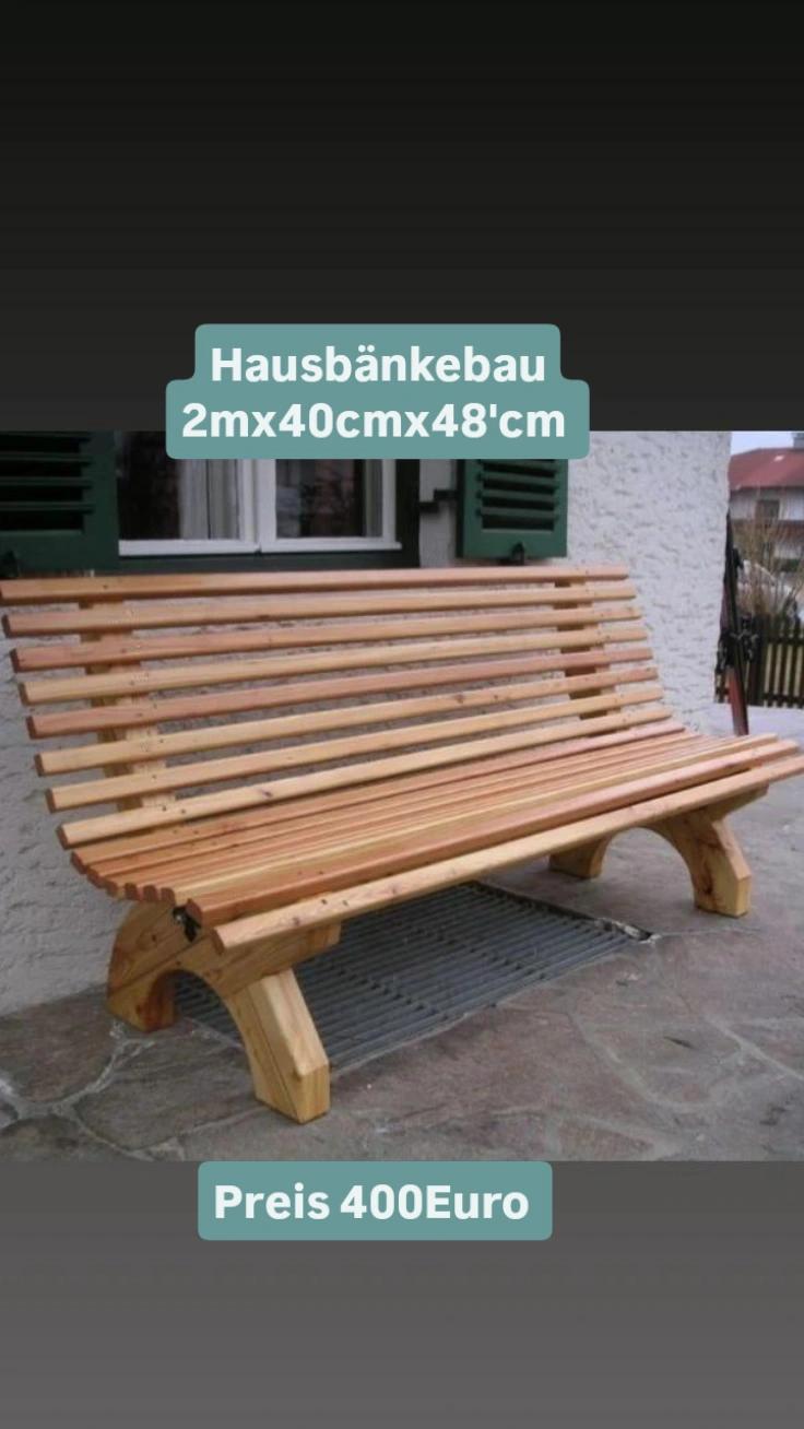 Bild von Anzeige: Hausbänkebau geschwungen /Tischlerei 