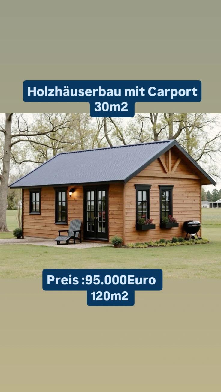 Bild von Anzeige: Holzhäuserbau - Zimmerei - Bau und Montage 