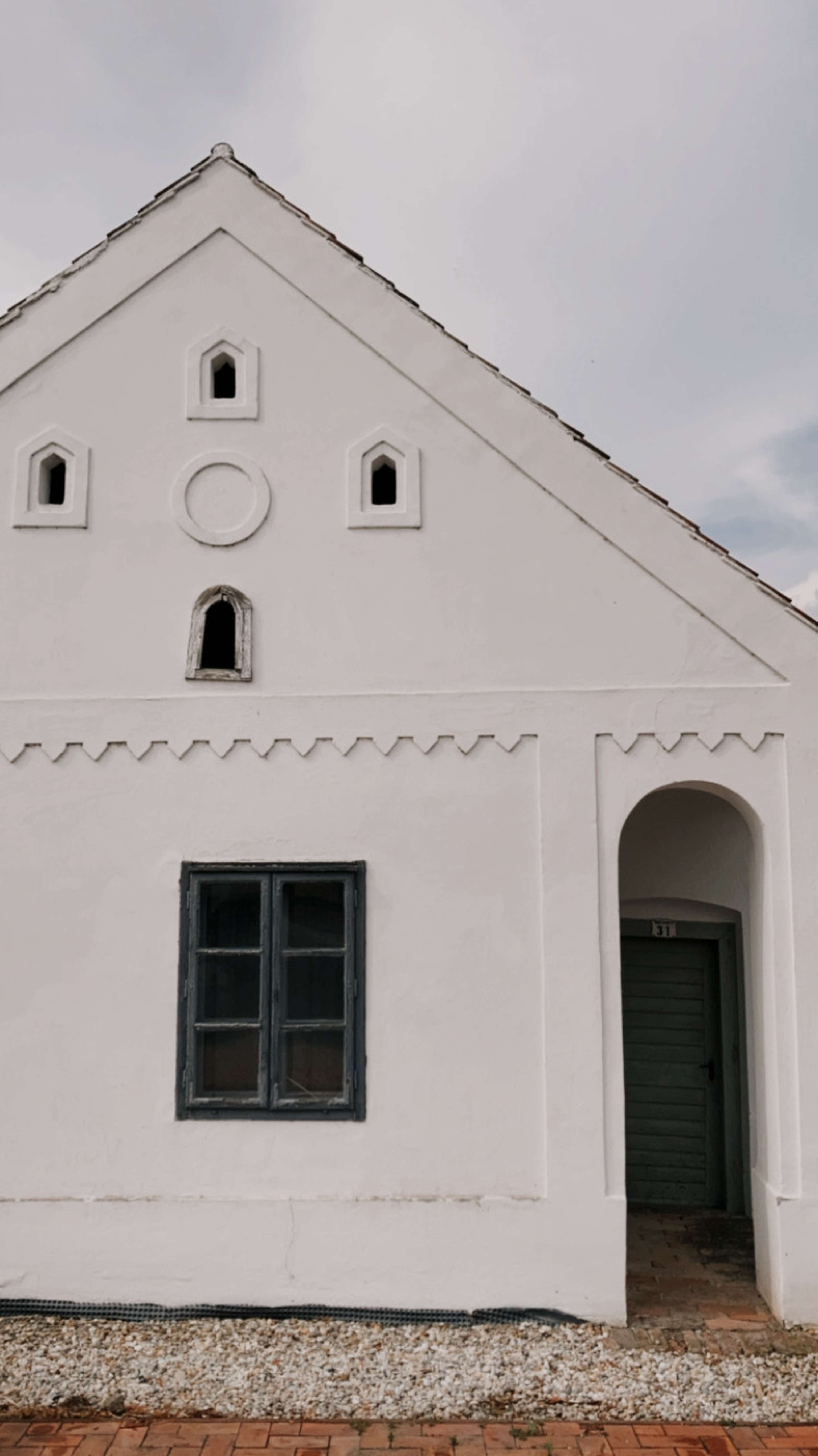 Ein typischer burgenländischer Streckhof.