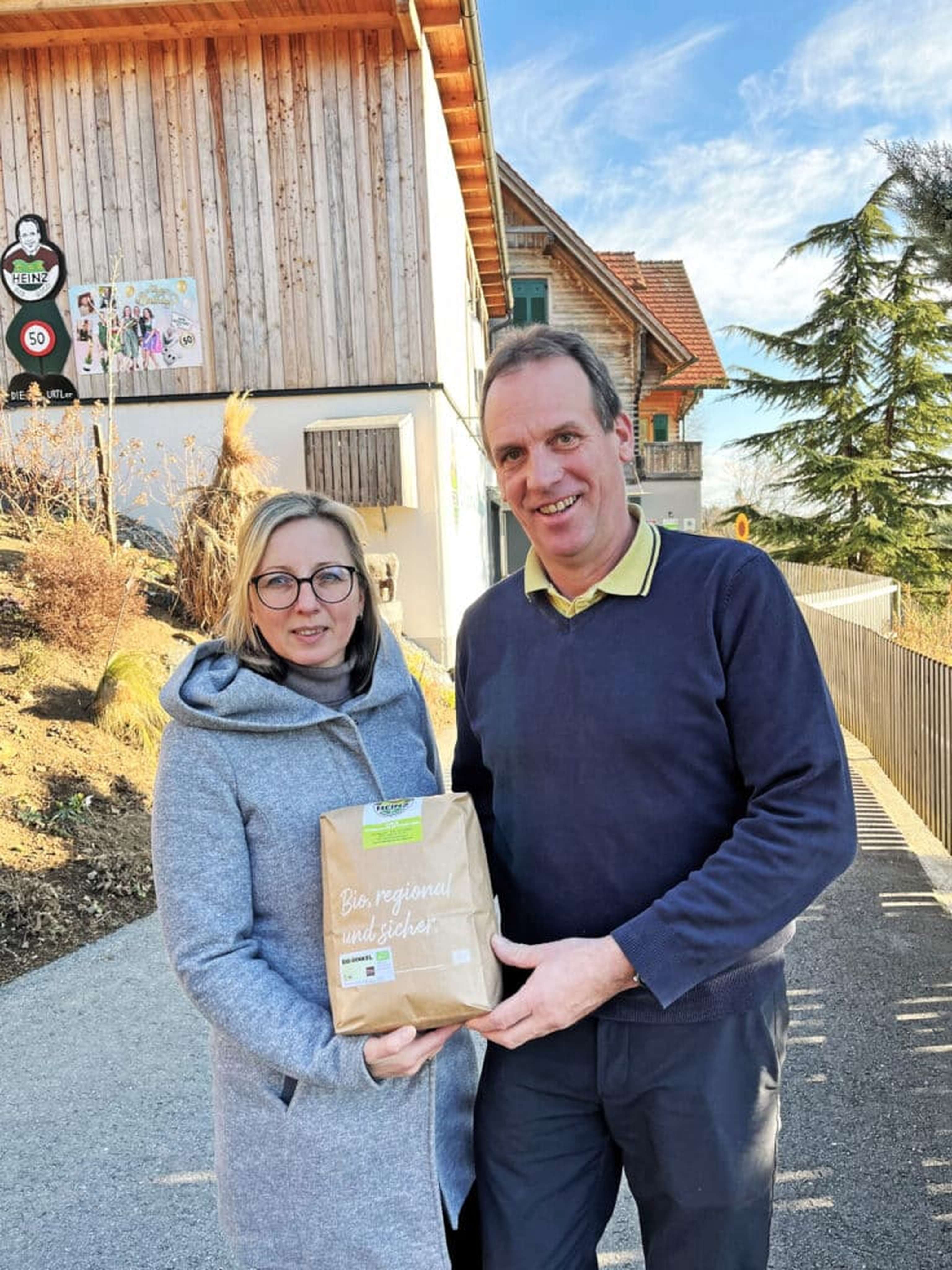 Eingespieltes Team: Das Ehepaar Hildegard und Gottfried Heinz.