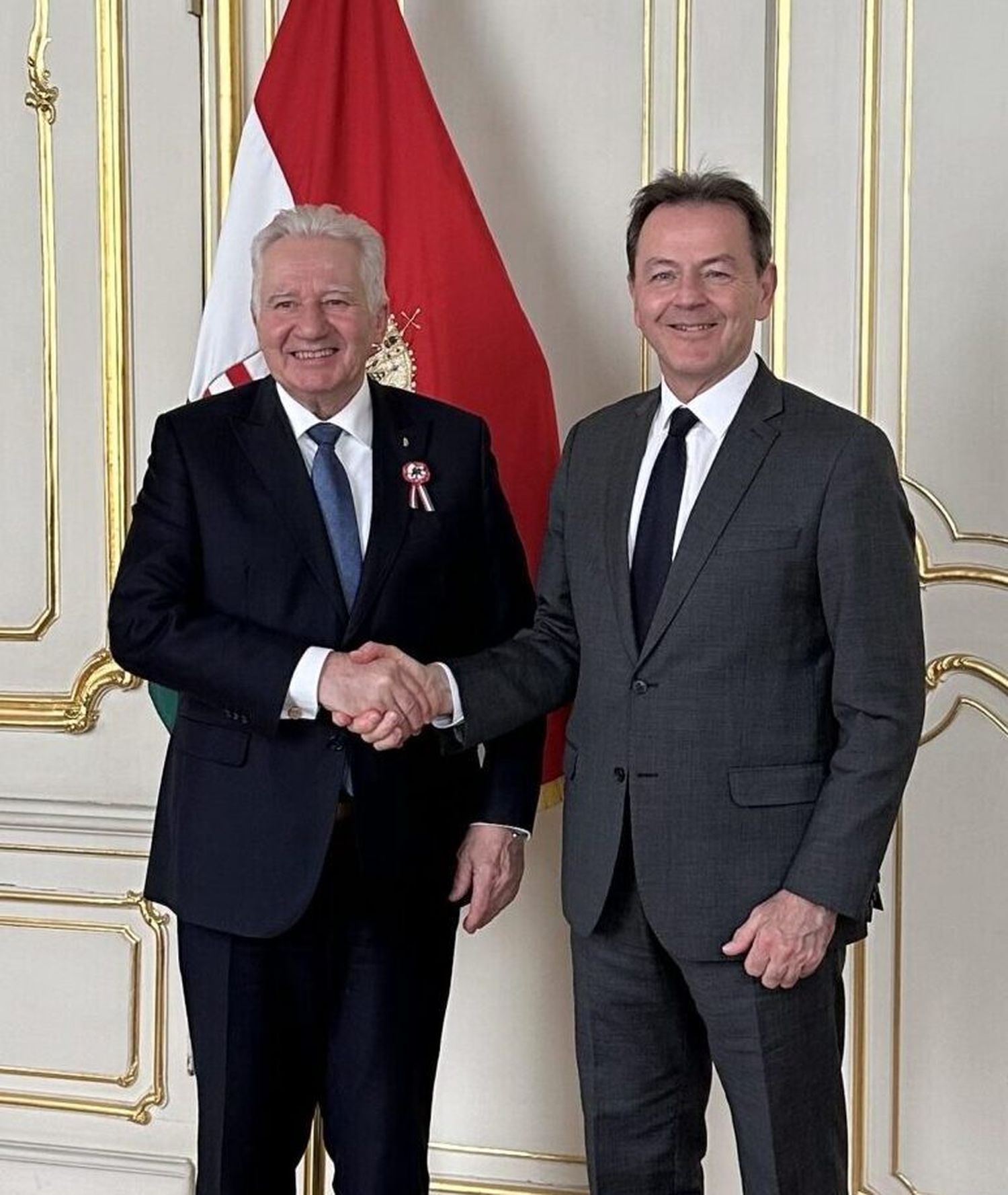 István Jakab, Nikolaus Berlakovich trafen sich in Botschaft in Wien.