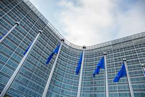 BRUSSELS, BELGIUM Jun 04, 2017: Berlaymont Building Of The European Commission
