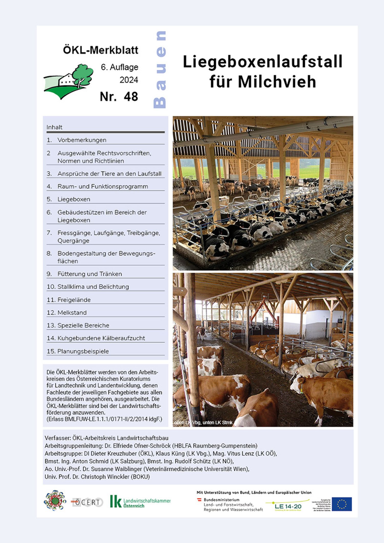 Das ÖKL-Merkblatt
