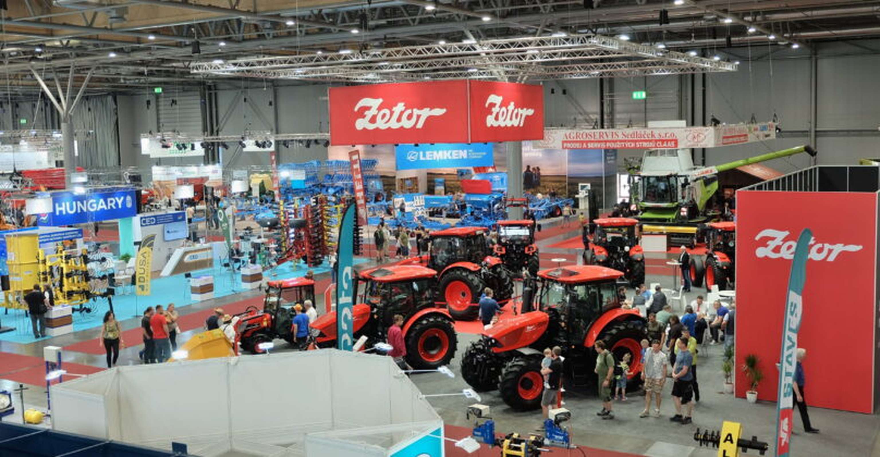 Blick in die Halle P3