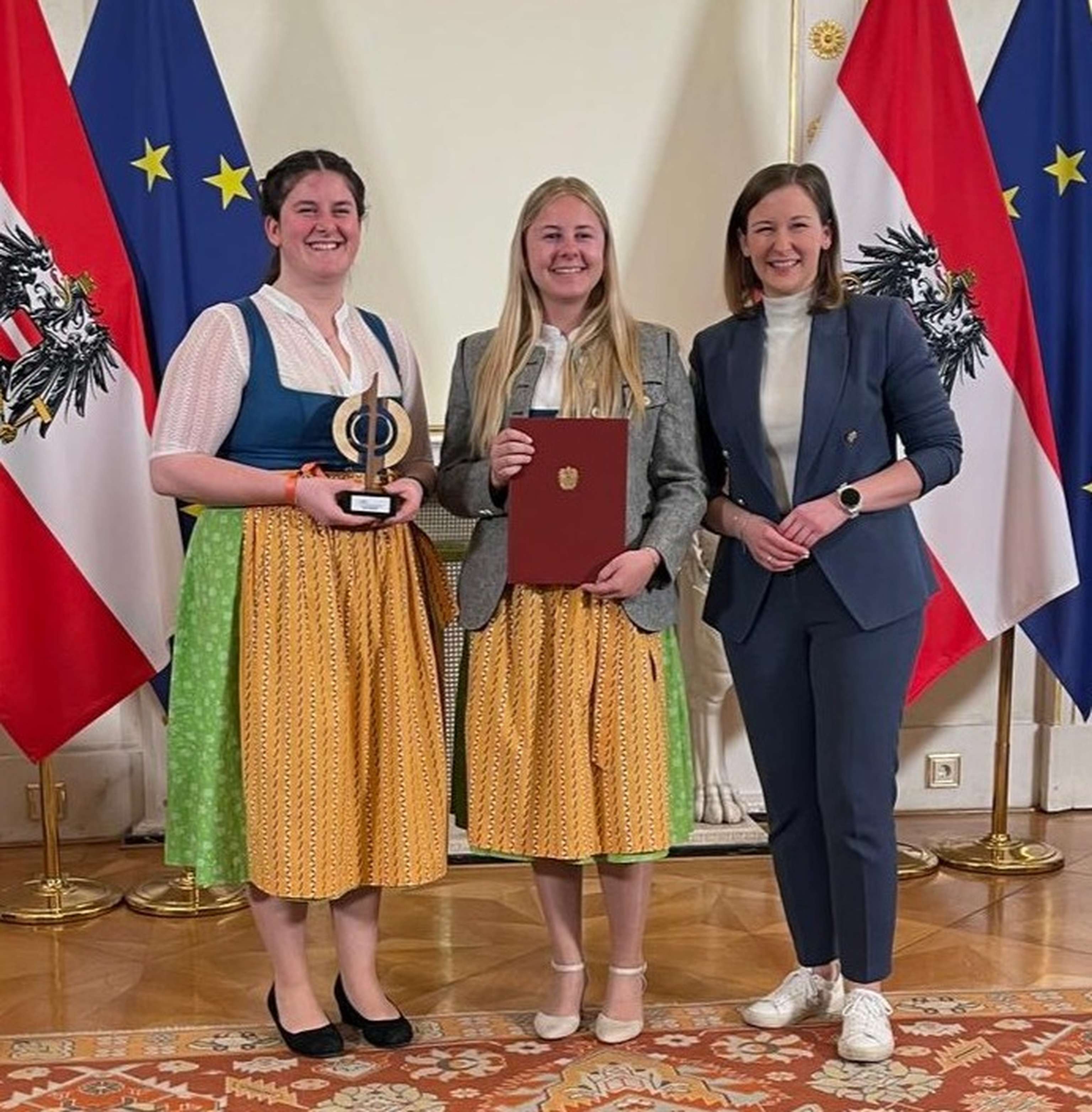 Landjugend Oberösterreich als Preisträger in der Kategorie: Nationale Jugendarbeit