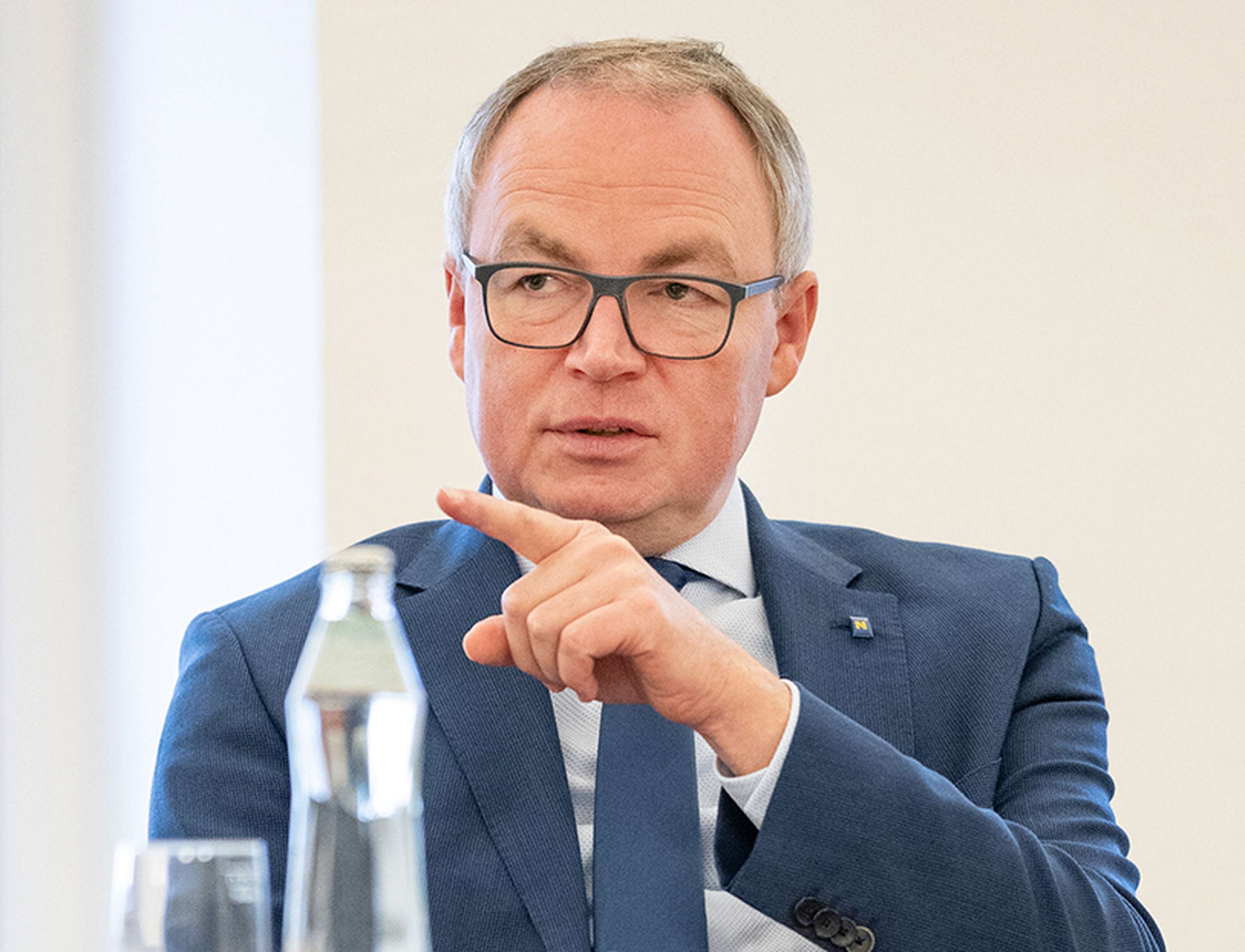LH Stv. Stephan Pernkopf im Gespräch