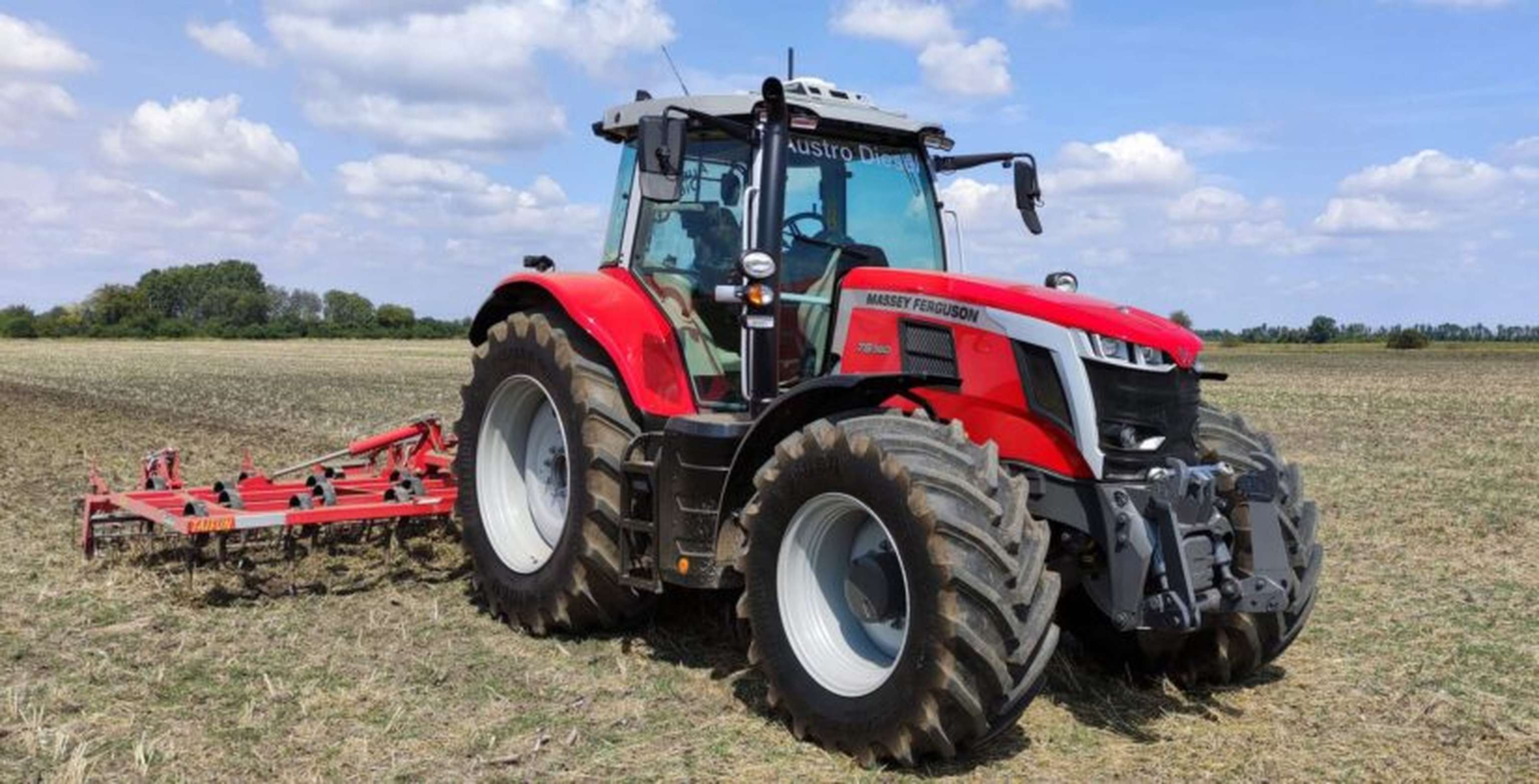 Schlankes Auspuffrohr