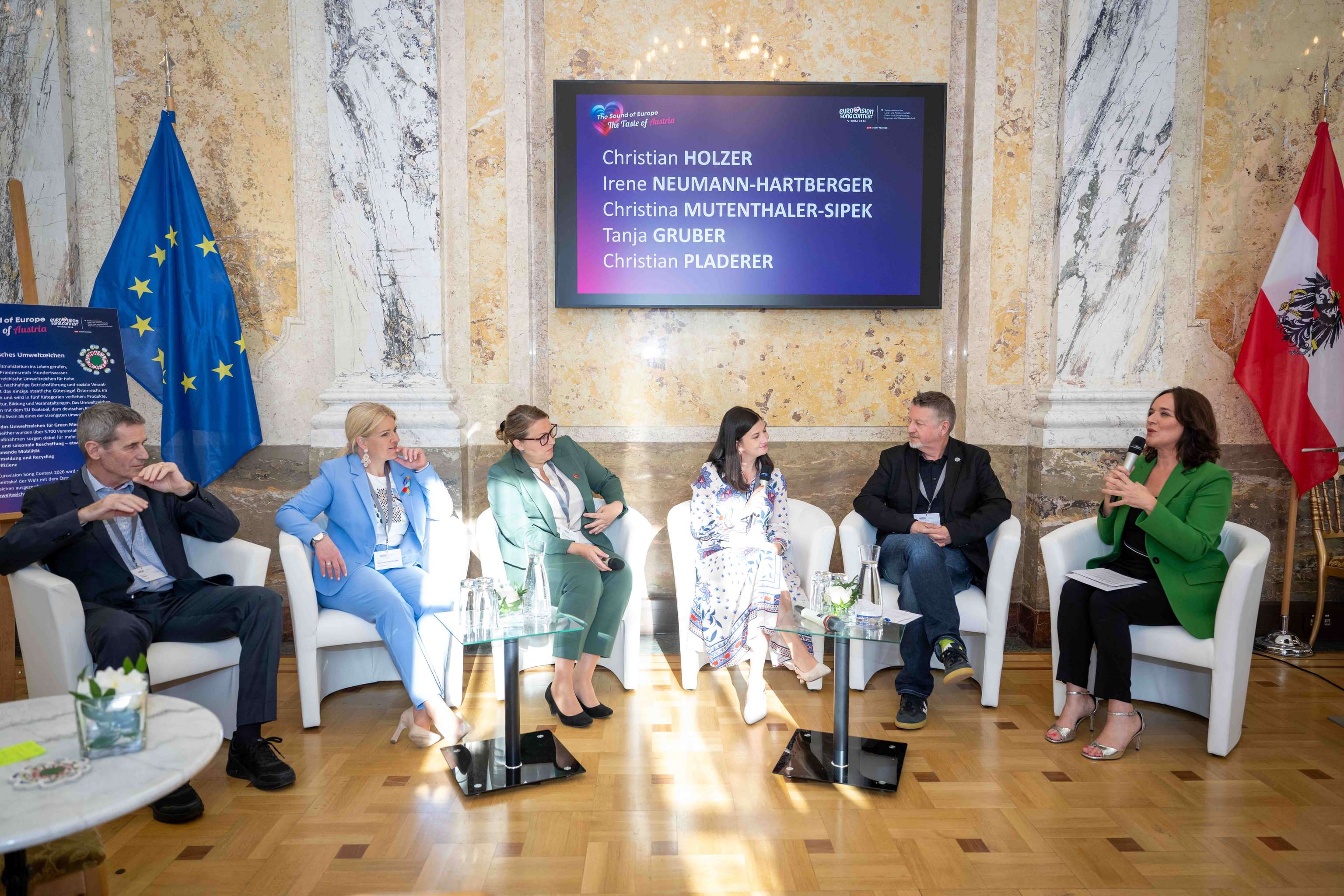 Podiumsdiskussion beim ESC