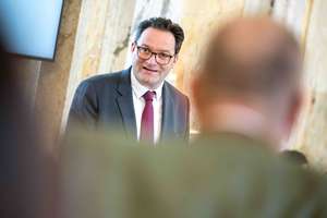 Totschnig am Rednerpult