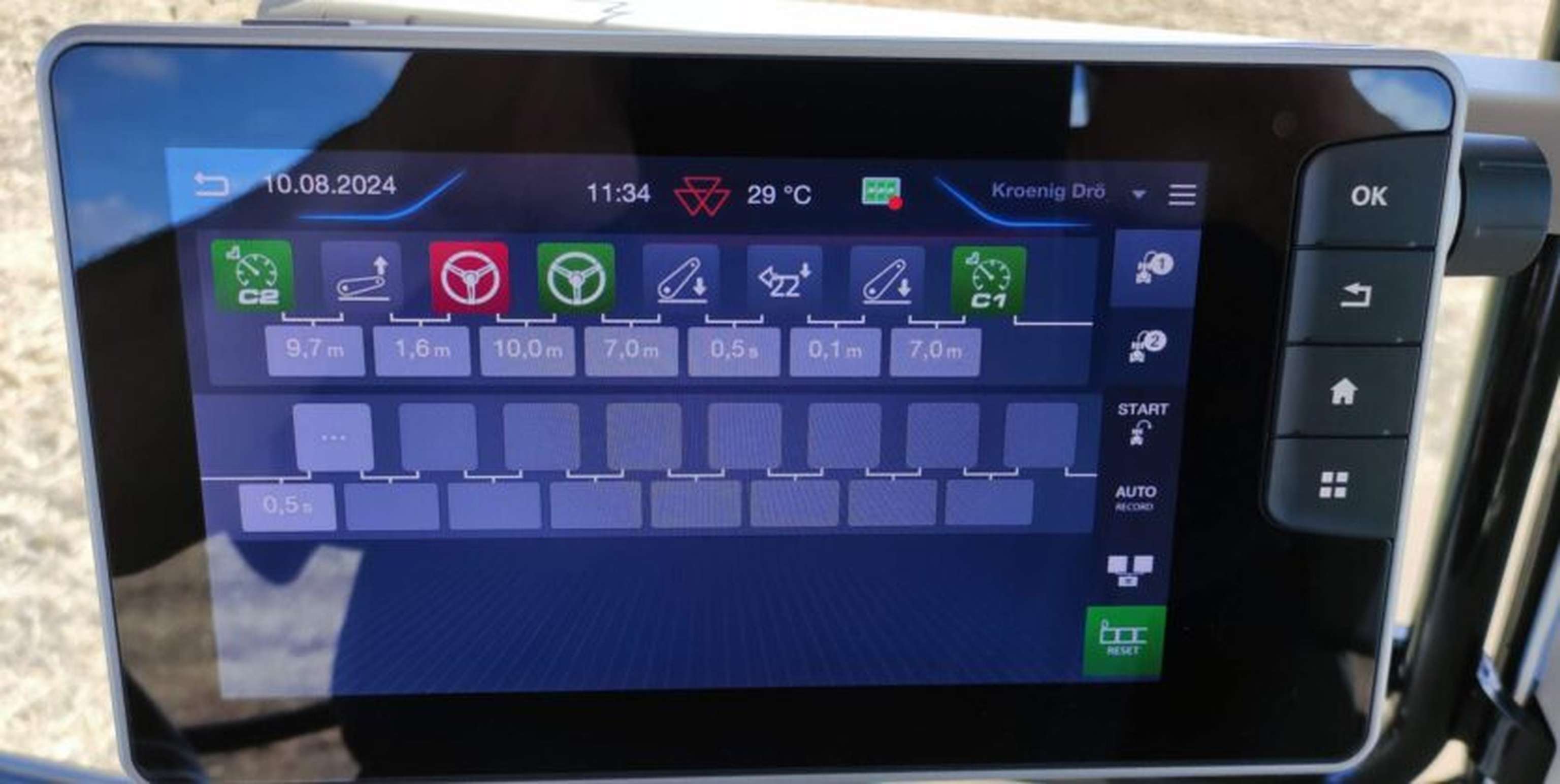 Vorgewendemanagement-Programmierung