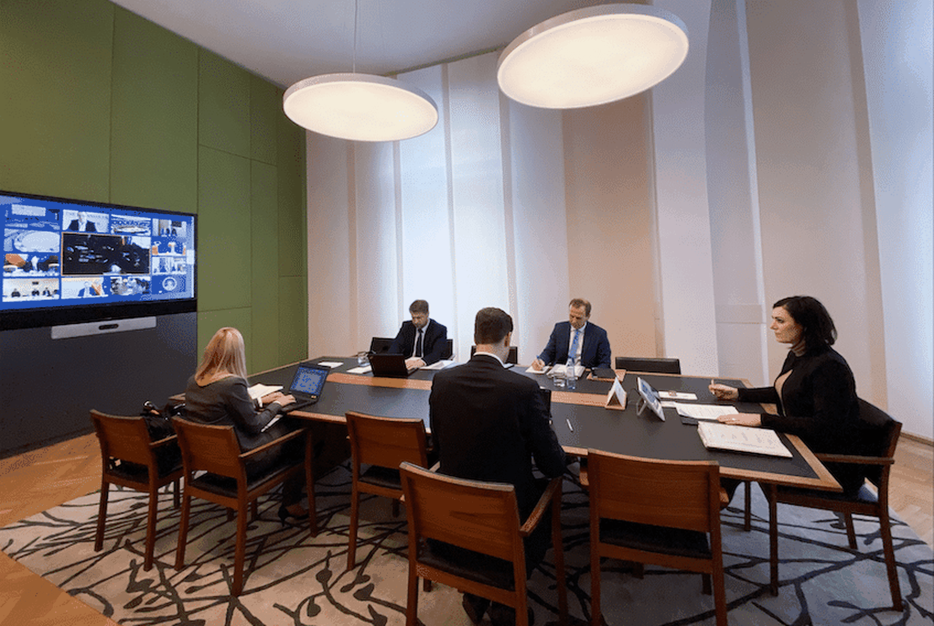 Elisabeth Köstinger nahm am EU-Agrarministerrat via Videoschaltung teil.