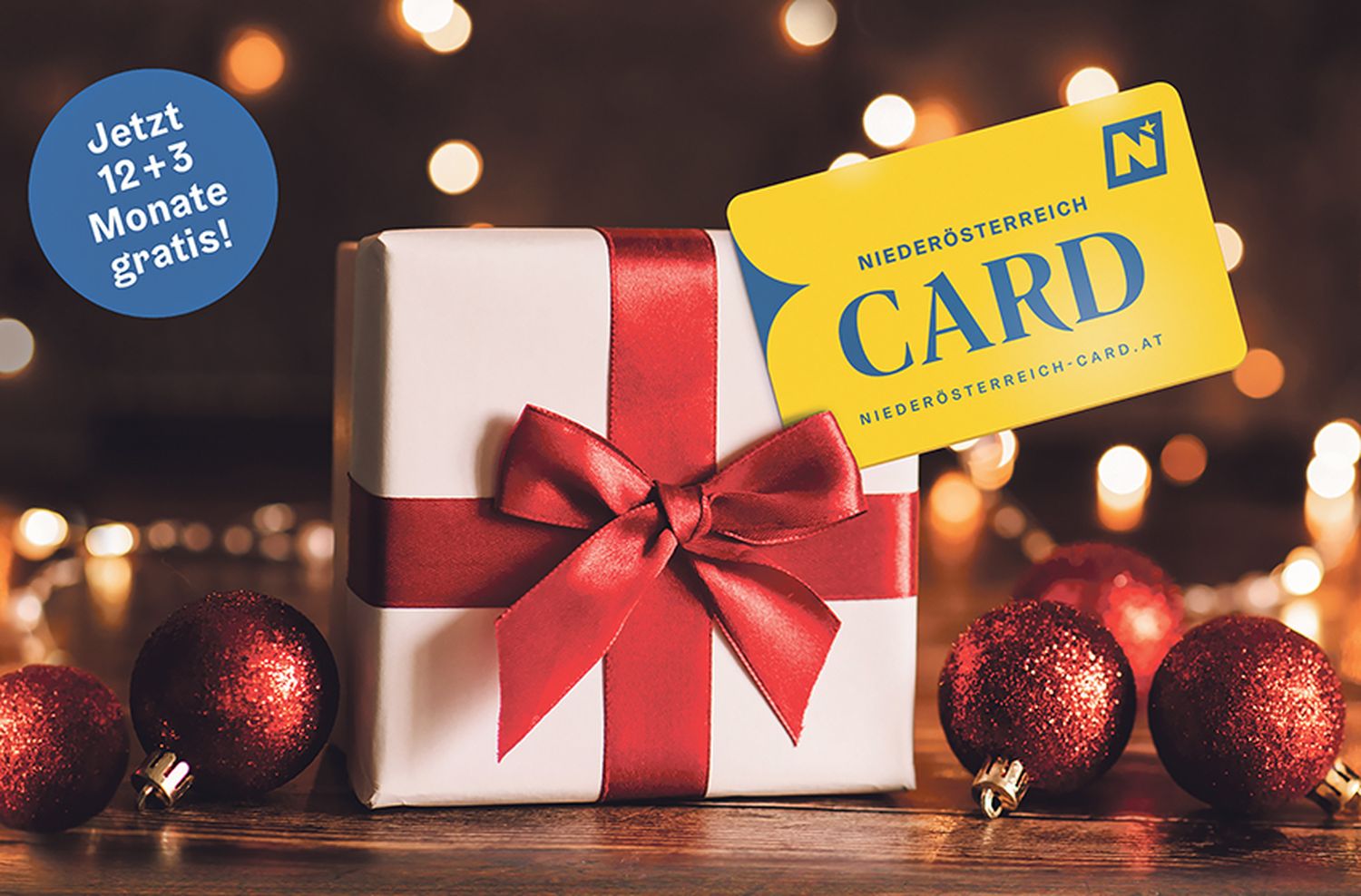 Bis Jahresende ist die NÖ-Card 15 Monate statt 12 gültig.