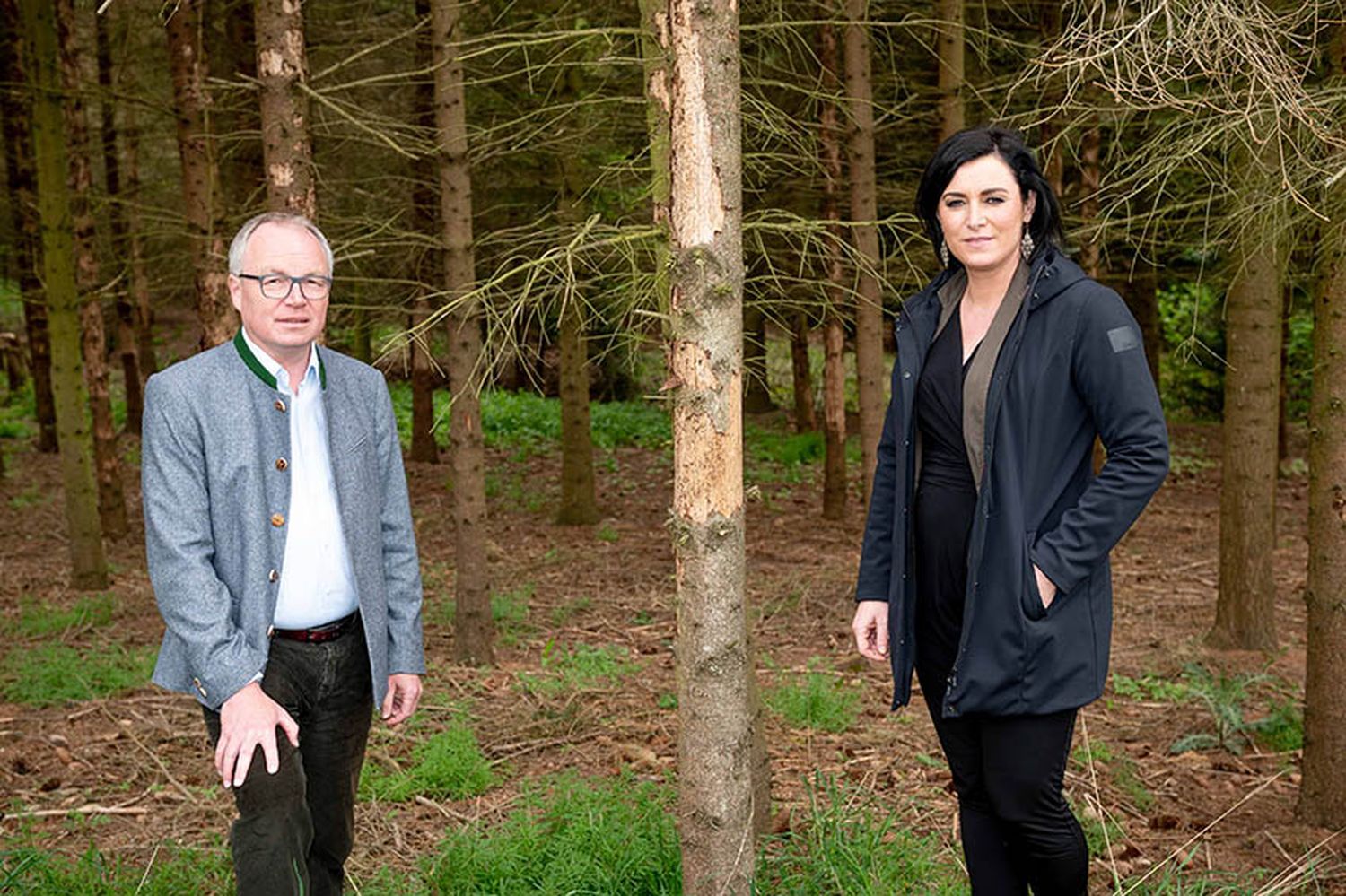 Bundesministerin Elisabeth Köstinger und LH-Stellvertreter Stephan Pernkopf