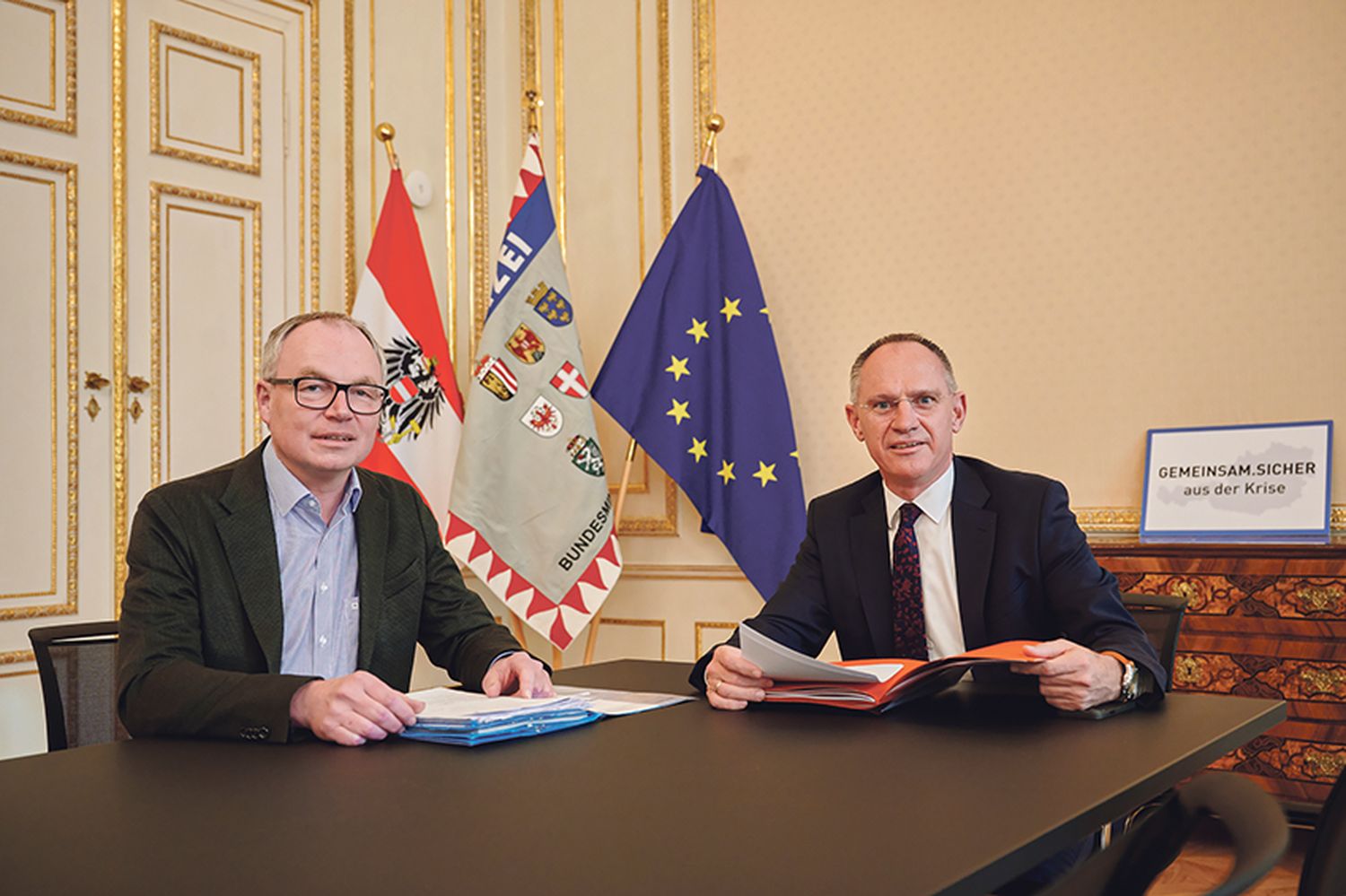 Stephan Pernkopf und Karl Schober