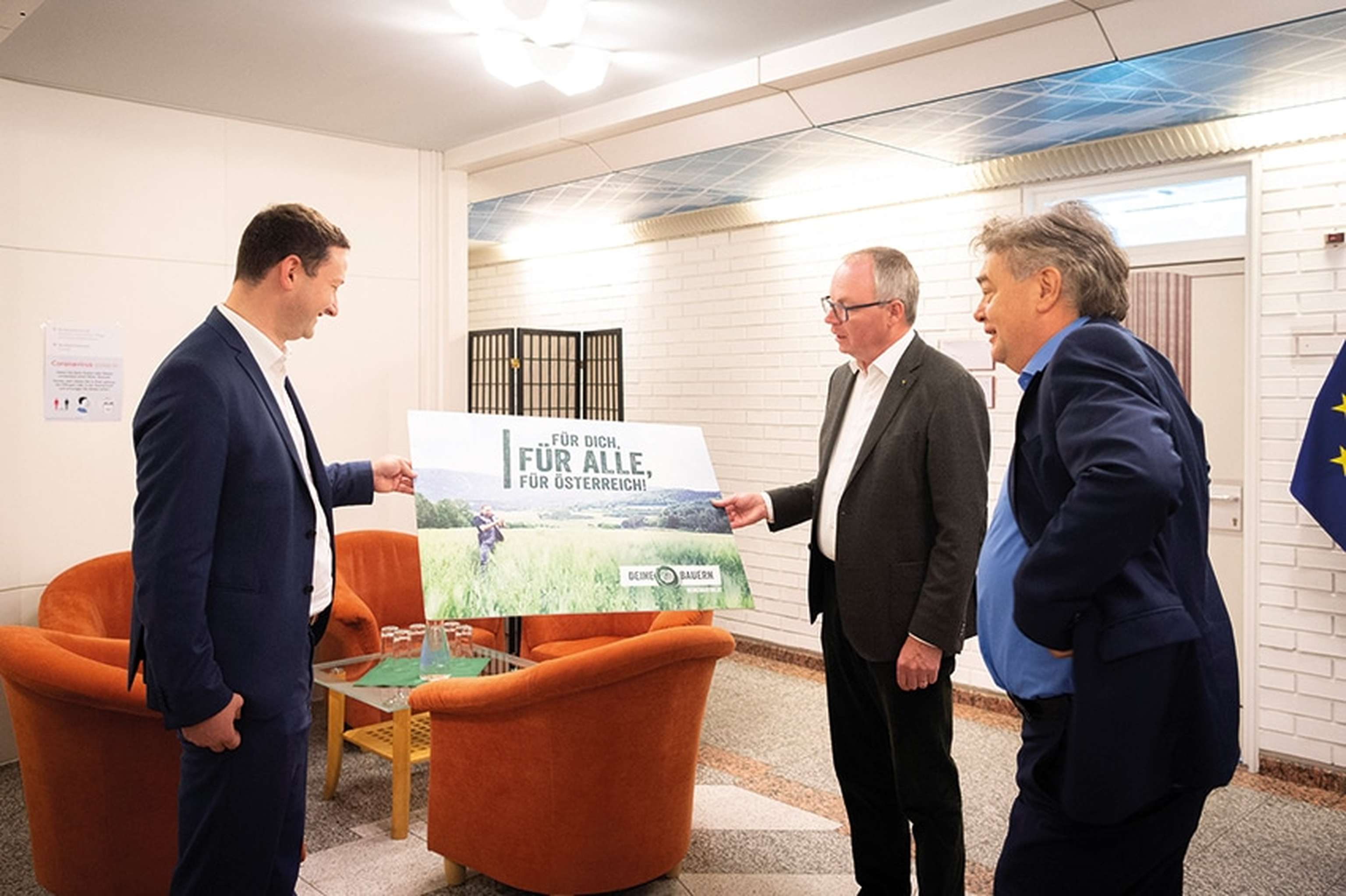 Besuch beim Vizekanzler