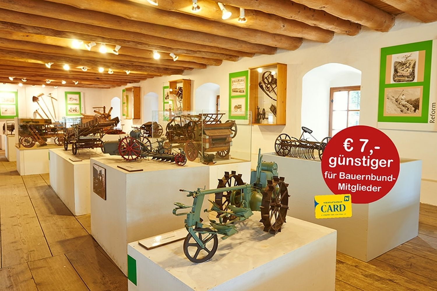 Die Ausstellung im Europaschloss Leiben wird alle Freunde der Landtechnik begeistern.
