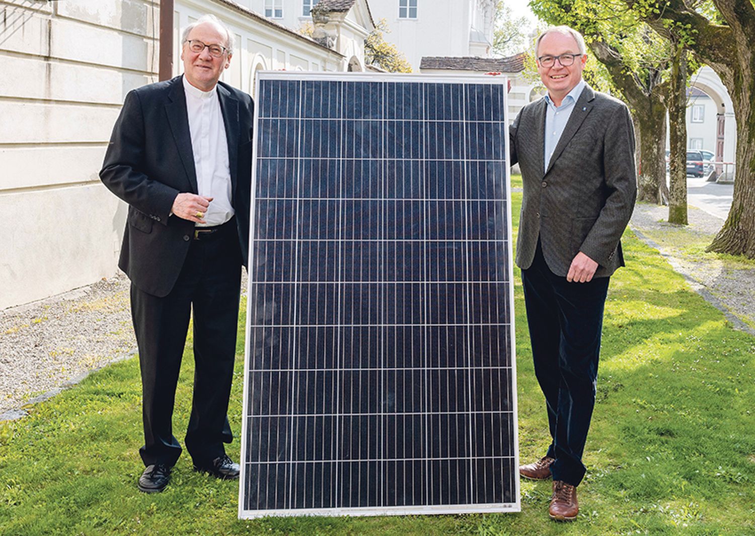 Aktion Energie-Spar-Pfarre: Bischof Alois Schwarz, LH-Stellvertreter Stephan Pernkopf