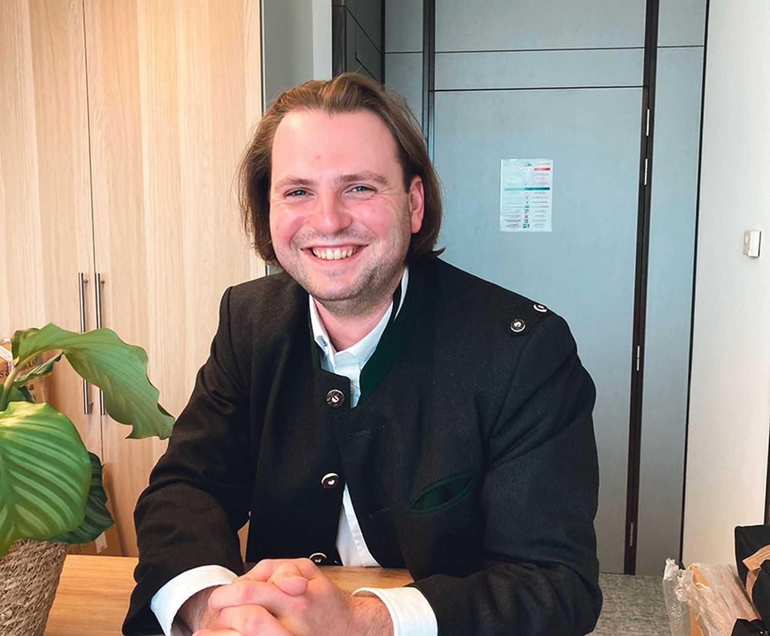 NÖ Bauernbund-Trainee Peter Moravec war seit Oktober in Brüssel tätig.