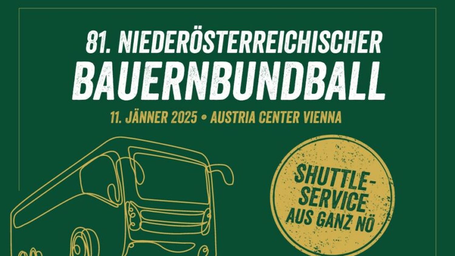 Auf acht Routen kann man bequem und sicher zum Ball 2025 anreisen.
